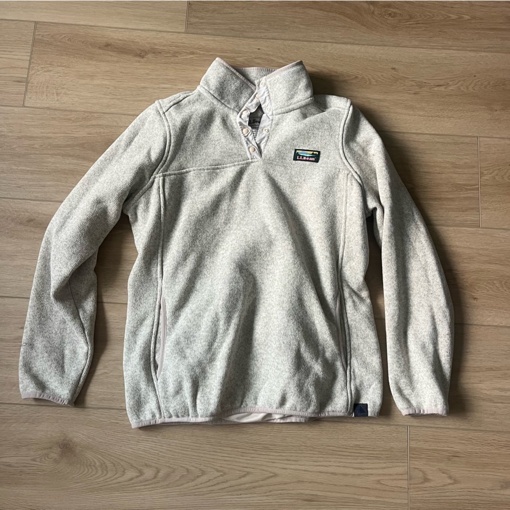 L.L. Bean Button-Up Sweater